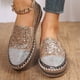 thumbnail image 2 of Amzcrzy Zapatos de mujer,Zapatos de mujer,Zapatillas de mujer, Zapatos de suela plana con diamantes de imitación para mujer, zapatos casuales de un solo pie. Sandalias Mujer Zapatillas De Casa, 2 of 9