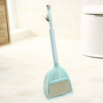 HBYJLZYG Children'S Brooms and Dustpan Set, Cleaning Supplies Brooms and Dustpan Set for Home, Stainless Steel Handle Brooms with Dustpan Combo Set for Home Office