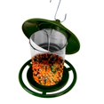 thumbnail image 6 of sruoe Bird Feeder, Hanging Bird Feeder Tray, Bird Feeders Outdoor, Cardinal Bird Feeder, Hopper Feeder, Small Large Bowl Wild Bird Feeders for Garden Decor, Plastic, 6 of 7