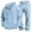 Sky Blue, variant on Migroa Hoodies for Men Tracksuit Set - Matchingquarter Zip Pullover Sportswear & Joggers Sweatpants, Versatile Athletic Casual Wear in Solid Colors , Beige L