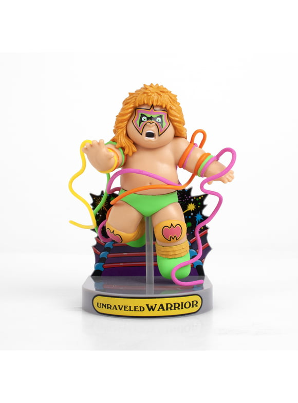 WWE x Garbage Pail Kids Unravelled Warrier 4" Figure by The Loyal Subjects