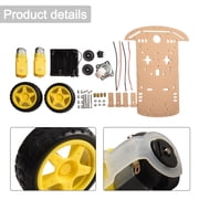 2Wd Smart Robot Car Chassis Kit W/ Speed Encoder Battery Box for Arduino 2 Motor