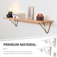 thumbnail image 5 of 2 Sets Hook Pallet Bracket Kitchen Shelf Brackets 15.00X11.50X2.50CM, 5 of 8