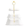 thumbnail image 1 of 3 Tier Cake Stand Fruit Plate Gift Bar Kitchen Serving Platter Party Wedding, 1 of 5