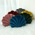 thumbnail image 4 of Yuedong Sofa Accessories Cushions Seashell Pillow Pillows Scallop-shaped Dutch Velvet Linen 3 Colors Fairy Stuffed, 4 of 10