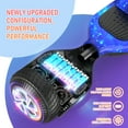 thumbnail image 5 of SISIGAD Hoverboard Two Wheel Self Balancing Scooter with Bluetooth Speaker & LED Lights, 6.5 inch Tires, Max Weight up to 200 LBS, 5 of 8