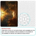thumbnail image 4 of 130 Piece Easter Resurrection Puzzle Set Educational Learning Toy for Children and Family Game Night Activities, 4 of 7