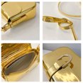 thumbnail image 2 of Bolso Hombro para Mujer Femenino Color Sólido Cuero PU (dorado), 2 of 4