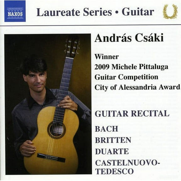 Andras Csaki - Laureate Guitar Series - Music & Performance - CD