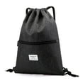 thumbnail image 3 of Fashion Unisex Waterproof Zipper Bundle Rope Travel Sport Backpack School Bags, 3 of 3