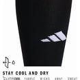 thumbnail image 3 of Adidas Unisex Metro 6 OTC Socks (Black/Night Grey), 3 of 4
