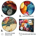 thumbnail image 3 of Designart "Garden Full Of Colorful Pansies" Pansies Floater Framed Canvas Prints, 3 of 5