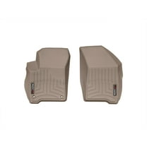 WeatherTech Custom Fit FloorLiners compatible with 2012-2020 Dodge Journey - 1st Row (Driver & Passenger), Tan