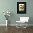 thumbnail image 4 of Trademark Fine Art "Spring Flowers in a Vase 11" Canvas Art by Hai Odelia, Black Matte, Black Frame, 4 of 4