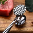 thumbnail image 6 of Meat Tenderizer Hammer Mallet Tool for Pounding Beef, Steak, Chicken, Pork, Stainless Steel Double-sided Meat Hammer Kitchen Tool, 6 of 12