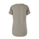 thumbnail image 5 of TaTaai Summer V Neck Casual Top, Women's Half Button Open Front Design, Linen Inspired Short Sleeve Solid Color Shirt Gift, 5 of 5