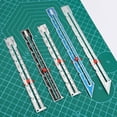 thumbnail image 6 of Sewing Measuring Tool Sewing Gauge Ruler Metal Marking Gauge for Quilting, 6 of 10