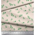 thumbnail image 3 of Soimoi Rayon Fabric Leaves & Floral Artistic Print Sewing Fabric Yard 56 Inch Wide, 3 of 5