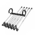 thumbnail image 1 of Hanger for Pants Multiple Storage Rack Stainless Steel Fold Convenient Organizer for Pants Sheets Trouser Clothes Shirts Towels, 1 of 7