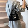 thumbnail image 3 of Bolso bandolera de lujo de alta gama para mujer, versátil y versátil, estilo cubo, bandolera de hombro con cesta de verduras de mano, 2025, 3 of 5