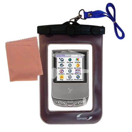 Gomadic Clean and Dry Waterproof Protective Case Suitablefor the Handspring Treo 90 to use Underwater