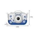 thumbnail image 3 of Vikakiooze Kids Camera New Children's Photography Video HD Mini Digital Camera Front And Rear Dual Lens 4000W HD Children's Gift Camera Christmas Parent Child Gift Christmas Gifts Under5, 3 of 9