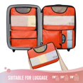 thumbnail image 3 of Veken 6 Set Packing Cubes for Suitcases Travel Organizer Bags for Carry on Luggage Suitcase Organizer Bags Set for Travel Essentials Travel Accessories in 4 Sizes(Extra Large Large Medium Small), 3 of 5