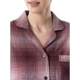 thumbnail image 2 of Wrangler Women's Flannel Button-Down Pajama Set, 2-Piece, Sizes S-4X, 2 of 20