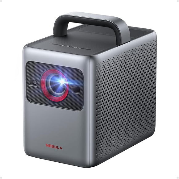 NEBULA Cosmos 4K SE Dolby Vision Projecteur Intelligent avec Poignée, 1 800 Lumens ANSI Haute Luminosité, Écran Géant 200 Pouces, Laser + LED, Qualité d'Image Améliorée, Noir