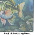 thumbnail image 5 of Largemouth Bass Glass Cutting Board Large 12 in x 15 in, 5 of 5