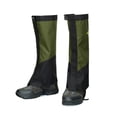 thumbnail image 1 of Polainas de pierna alta 1 par de polainas altas impermeables resistentes al desgarro, para lluvia, botas de nieve, perneras, transpirables, ajustables, portátiles, ligeras para senderismo, m 1 1, 1 of 5