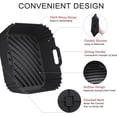 thumbnail image 4 of wqlpp-Air Friteuse Doublures en Silicone 2 Pack, Doublures de Panier Carrées Réutilisables pour Friteuse à Air Chaud 4-7Qt, Plateau de Cuisson en Silicone pour Friteuse à Air Instantanée, Accessoires de Pot pour Four Micro-Ondes, 4 of 4
