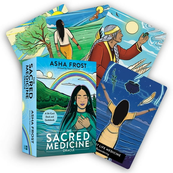 The Sacred Medicine Oracle : A 56-Card Deck and Guidebook (Cards)