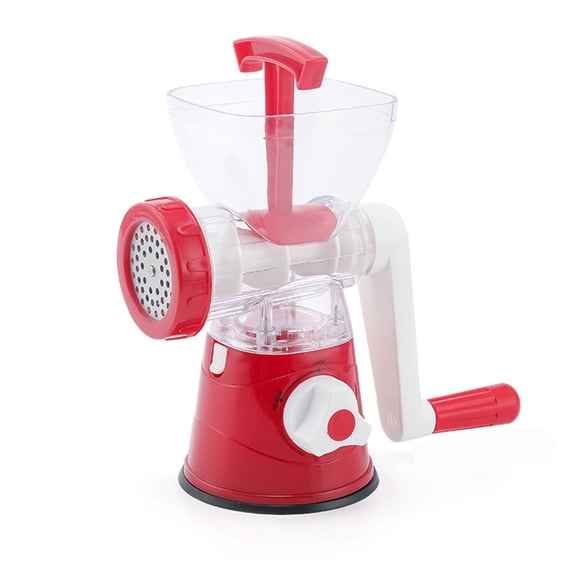 RKZDSR Manual Meat Grinder, Heavy Duty Meat Mincer Sausage Stuffer, 3-in-1 Hand Grinder With Stainless Steel Blades For Meat, Sausage, Cookies, Easy To Clean