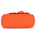 thumbnail image 5 of Ruiatoo Handbag for Women Flower Fashion Satchel Tote PU Leather Evening Shoulder Bags with Strap for Party Orange, 5 of 7