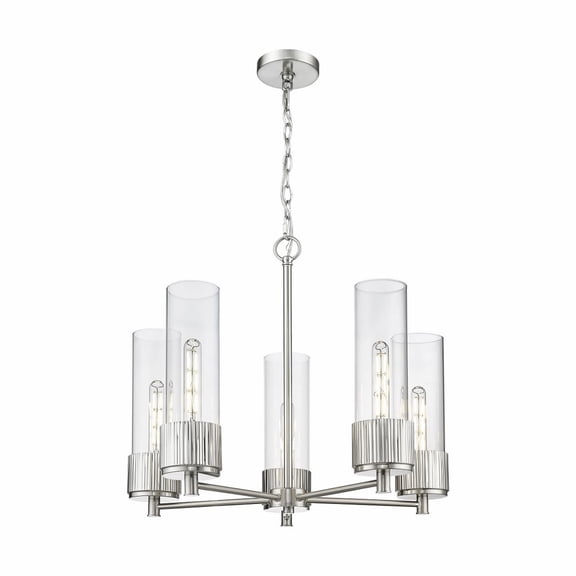 Innovations Lighting - Bolivar - 5 Light Chain Hung Chandelier In Industrial