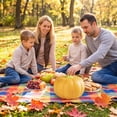 thumbnail image 5 of Halloween Pumpkin Fruit Bowl with Lid, Simulated Pumpkin Candy Snack Storage Tray, Reusable Serving Dish for Fall Harvest, Halloween Party Food, Home Tabletop Ornament Holiday Treat Container, 5 of 7