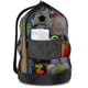 thumbnail image 1 of Bolsa de malla para balones de fútbol BROTOU, 100 L, malla con cordón, 10 a 12 pelotas, 1 of 7