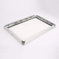 thumbnail image 6 of Lockable Weatherproof Snap Poster Frame 36x48 Inch Silver 1.38" Aluminum Profile Front Loading Wall Mounting Picture Photo Document Certificate Sign Holder Mitered Corner Anti Glare Cover, 6 of 7