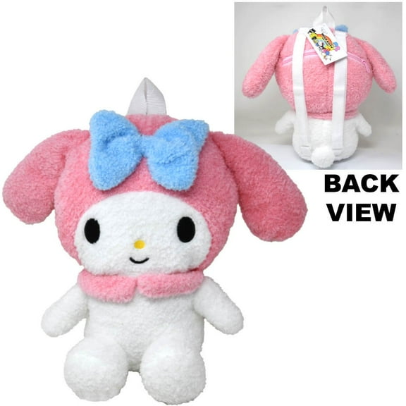 My Melody 16" Chenille Plush Backpack