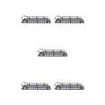thumbnail image 1 of QualitChoice RC Roof Rack LED Lights Luggage Carrier for 1/10 RC Crawler Off-Road Experience Style A 5Set, 1 of 6