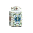 thumbnail image 2 of Chinese style ceramic tea caddy, Jingdezhen Chinese style porcelain, tea storage, for tea, coffee, spices and sweets, 2 of 8