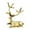 Dark Gold, variant on deevoka Animal Statue Cabinet Artwork Centerpiece Decorative Tabletop Deer Sculpture Light Gold