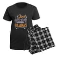 thumbnail image 5 of CafePress - Women's Dark Pajamas - Women's Short Sleeve Print T-Shirt and Pants Dark Cotton Pajama Set, 5 of 7