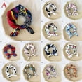 thumbnail image 3 of Bufanda cuadrada de seda satinada de buena calidad para mujer y niña, bufandas para el cuello, pañuelo para la cabeza, BandanaA10, 3 of 3