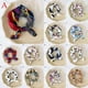 thumbnail image 3 of Bufanda de seda satinada cuadrada de buena calidad para mujer y niña, bufandas para el cuello, pañuelo para la cabeza, BandanaC23, 3 of 3