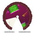 thumbnail image 7 of Lsque Geometry Dash for Christmas Tree Skirt, Merry Christmas Tree Skirt Collar, Xmas Holiday Decoration-30", 7 of 7