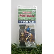 Pitt Football Team- (10) Card Pack College Football Different Pitt Superstars Starter Kit! Comes in Souvenir Case! Great Mix of Modern & Vintage Players for the Super Panther Fan! By 3bros