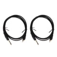 thumbnail image 1 of 2 cables de clip para tatuaje de 5,9 pies, interfaz RAC, cable de clip de tatuaje de silicona de cobre profesional, color negro, 1 of 14