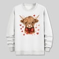 thumbnail image 4 of Ceisia Men's Regular-Fit Crew-Neck Heart-Yak Printed Casual Sweatshirt Gift, 4 of 6